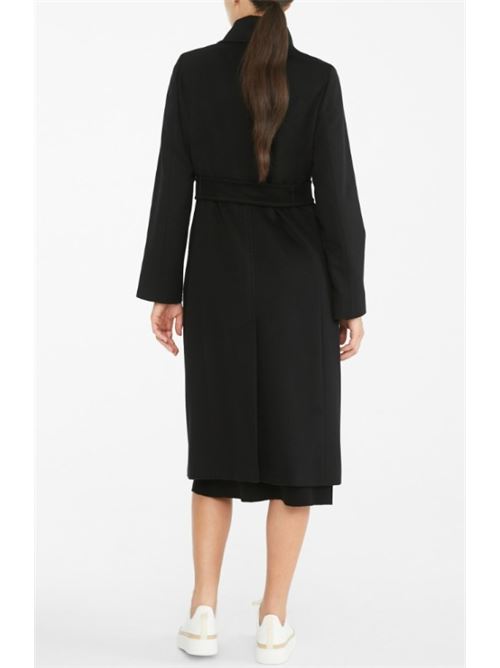 Black bcollag coat Max Mara | 2426016101600.013